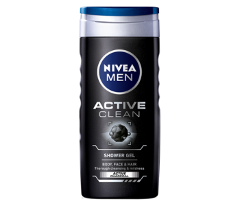 NIVEA MEN SHOWER GEL ACTIVE CLEAN 500ML